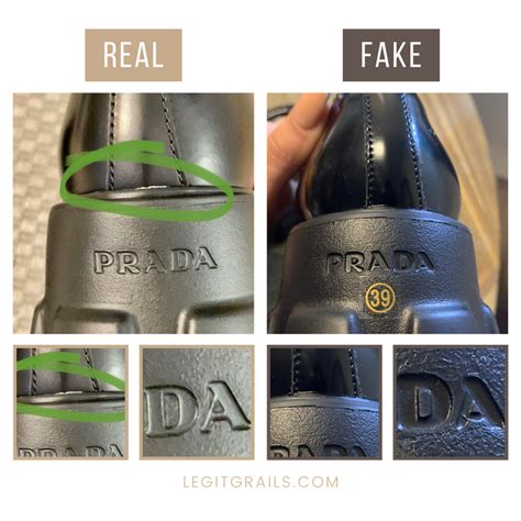 fake prada men shoes|identify real Prada sandals.